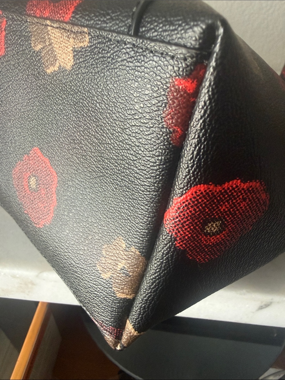Coach Halftone Floral Ava Tote Wallet Coordinated Bundle 3pc-w/COA GUC!! - Picture 9 of 17